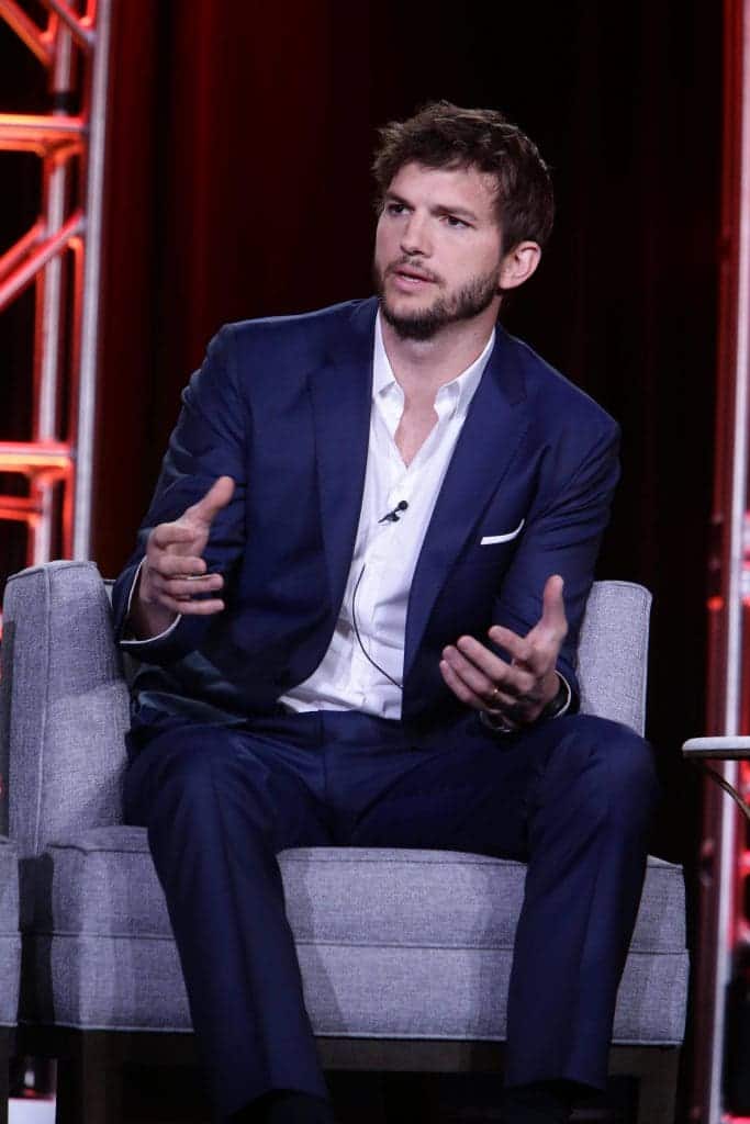 Ashton Kutcher at the Netflix TCA Panels