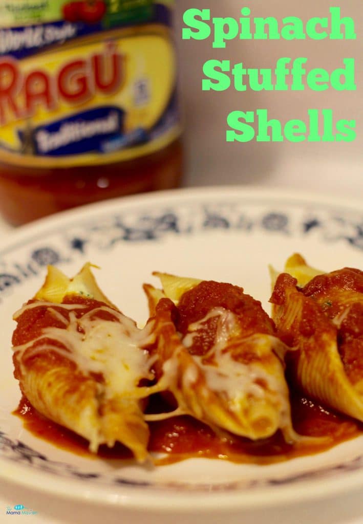 Who loves stuffed shells? Family Favorite Recipes: Spinach Stuffed Shells #AD #simmeredintradition @RaguSauce #ragu 