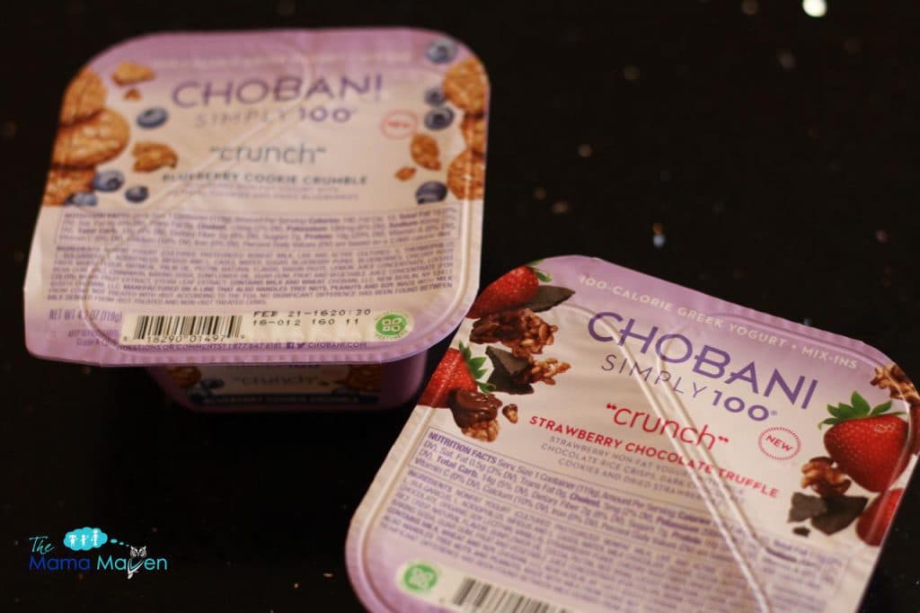 Chobani Simply 100 Crunch Flavors