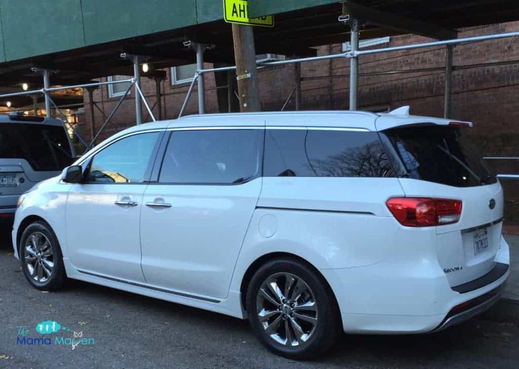 Back in the city with the Kia Sedona Minivan | The Mama Maven