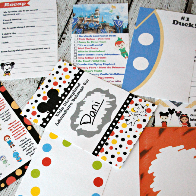 2016 ‘Unofficial’ Disneyland Activity & Autograph Book created by Busy Mom's Helper| The Mama Maven Blog