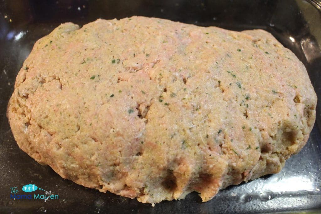 Shaping the Turkey Zucchini Meatloaf | The Mama Maven Blog