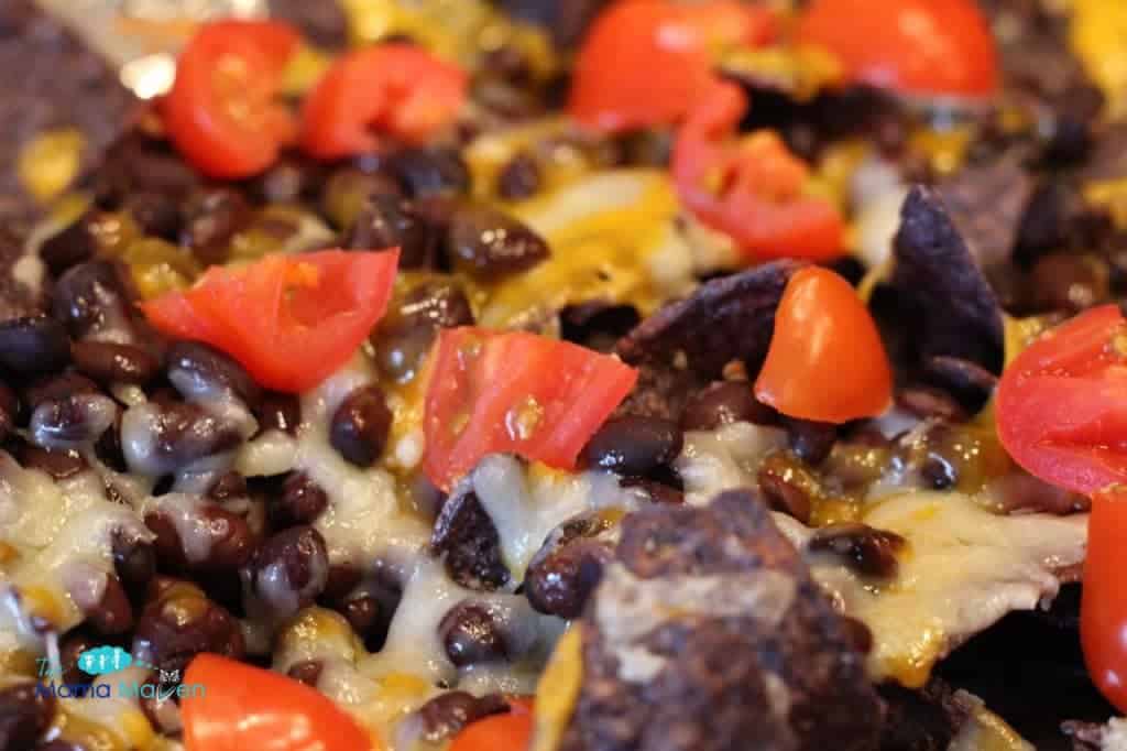 Baked Black Bean and Cheese Nachos | The Mama Maven Blog