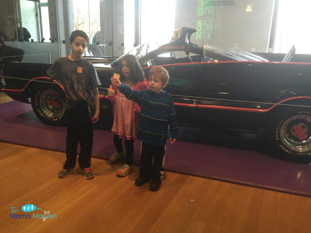 The Batmobile at NY Historical Society | The Mama Maven Blog