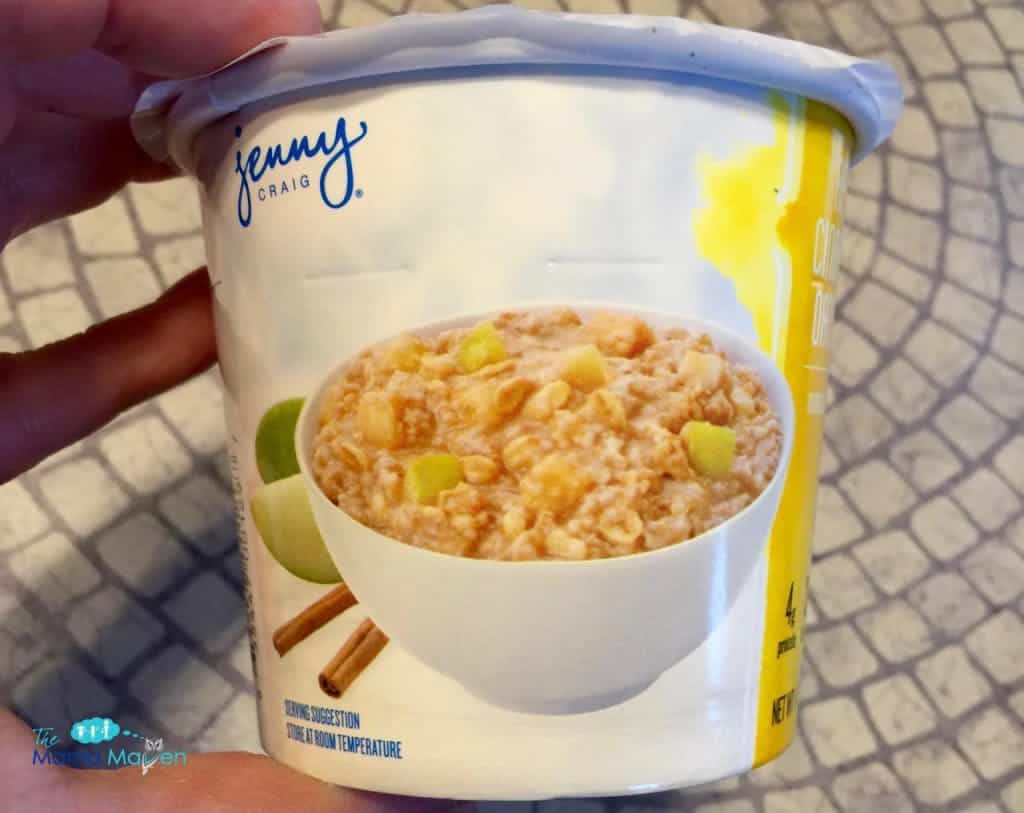 Jenny Craig Apple Cinnamon Oatmeal | The Mama Maven Blog