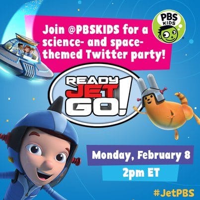 PBS Ready Jet Go Twitter Party | The Mama Maven Blog