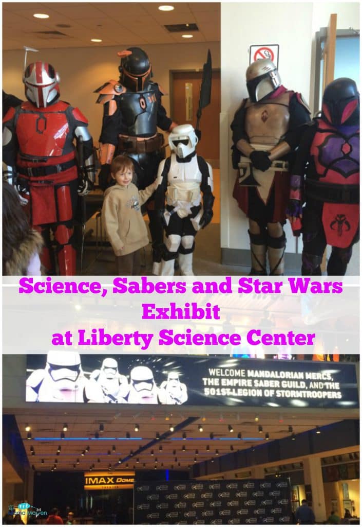 Visiting the Science, Sabers and Star Wars Exhibit at Liberty Science Center