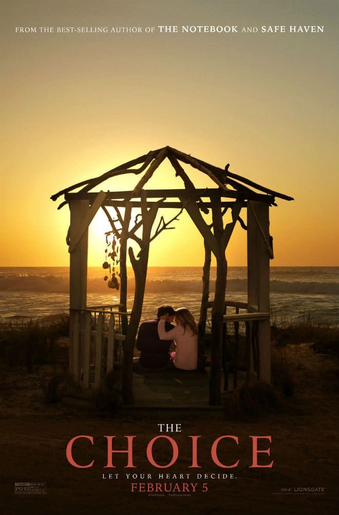 TheChoice poster | The Mama Maven Blog If you love Nicholas Sparks (I had the pleasure of meeting him last year while he was promoting The Longest Ride) you're going to love The Choice film.