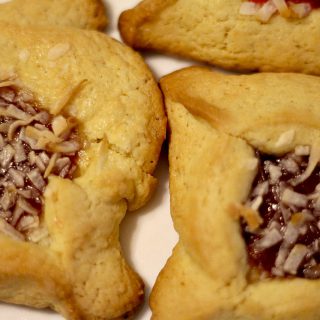 Cherry Coconut Hamentashen Cookies | The Mama Maven Blog