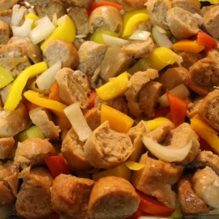 Baked Turkey Sausage and Peppers | The Mama Maven Blog