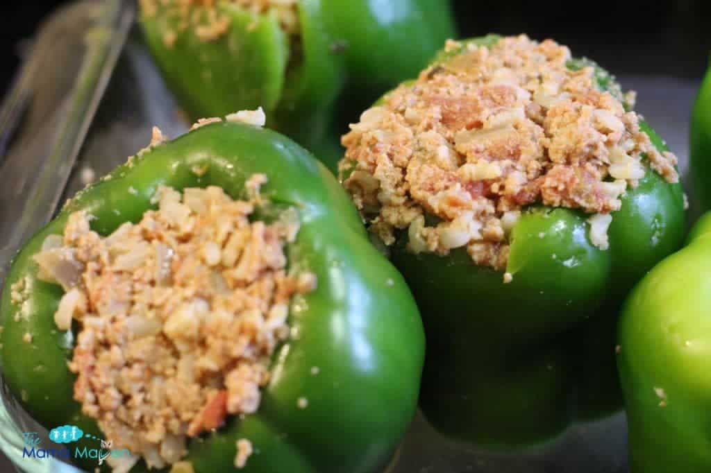 Healthy Turkey Stuffed Peppers | The Mama Maven Blog