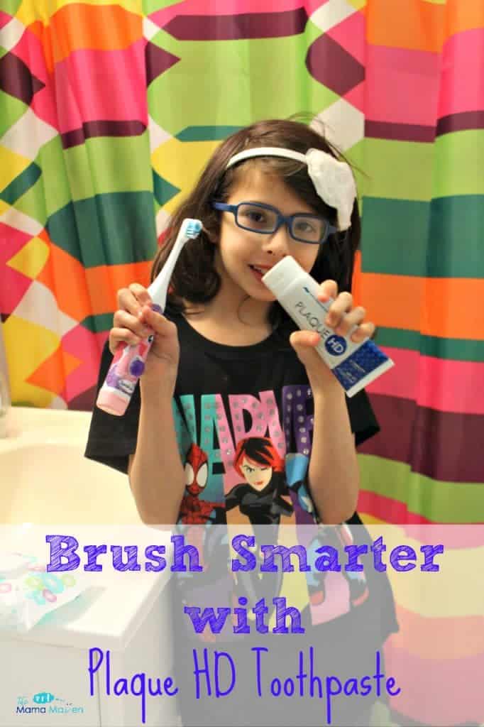 Help Kids Brush Smarter with Plaque HD Toothpaste | The Mama Maven Blog