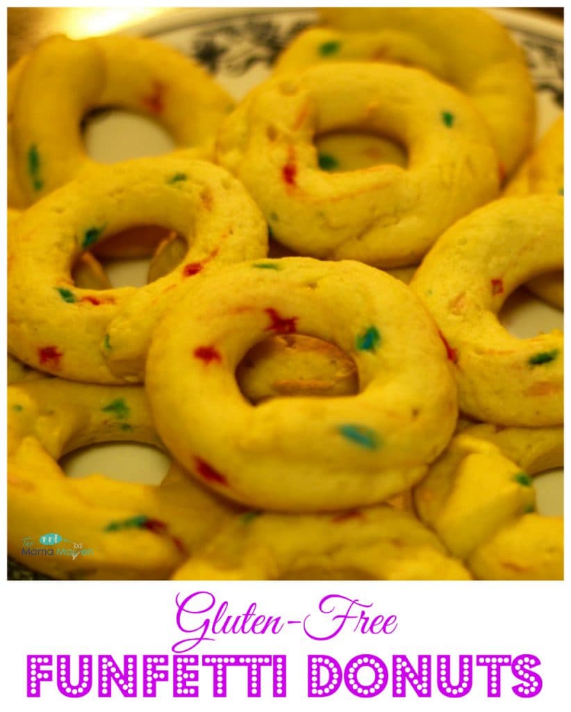 Gluten Free Funfetti Donuts | The Mama Maven Blog