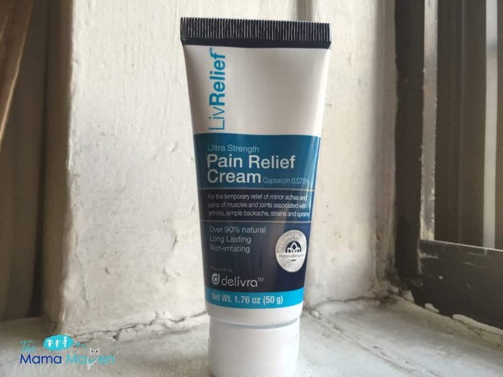 Banish Aches and Pains with LivRelief Ultra Strength Pain Relief Cream | The Mama Maven Blog AD @LivRelief