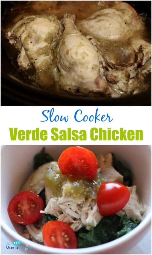 Slow Cooker Verde Salsa Chicken | The Mama Maven Blog