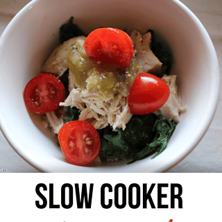 Slow Cooker Salsa Verde Chicken | The Mama Maven Blog