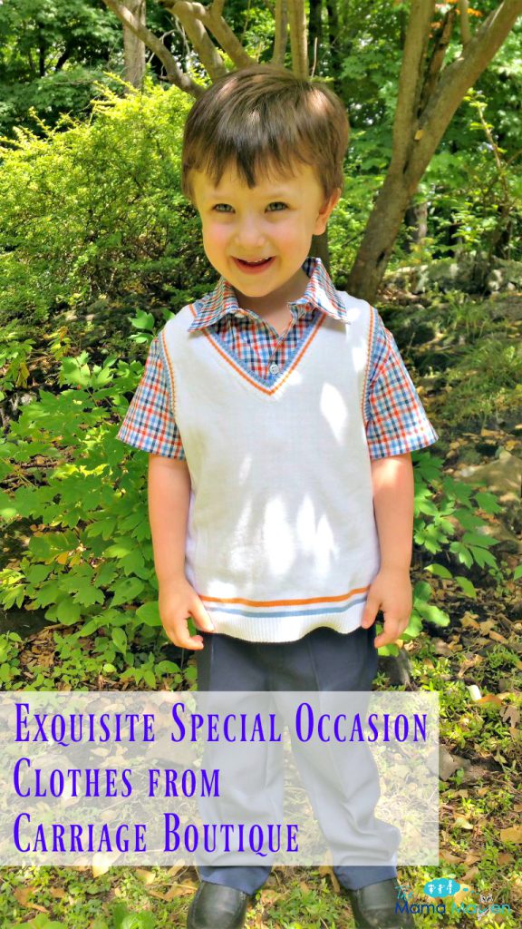 Exquisite Special Occasion Clothes from Carriage Boutique #AD | The Mama Maven Blog