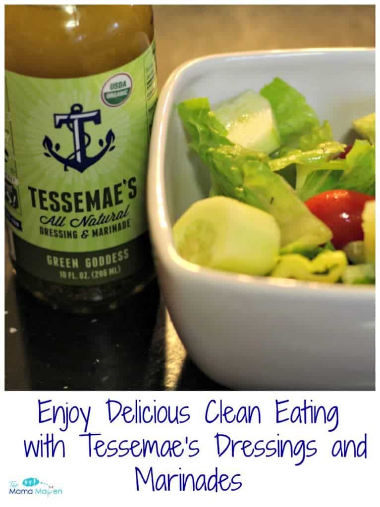 Enjoy Delicious Clean Eating with Tessemae's Dressings and Marinades #AD @Tessemaes09 #tastewhatmatters #savortheflavor | The Mama Maven Blog