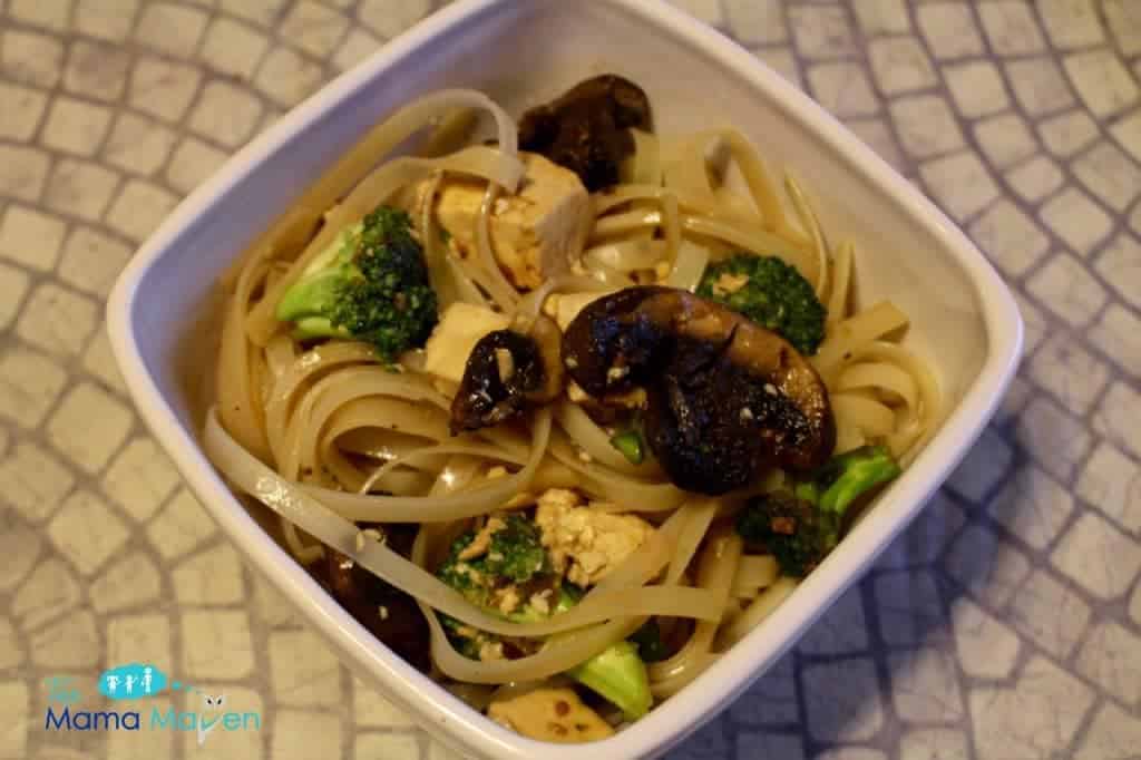 Vegan Tofu Teriyaki Stir Fry | The Mama Maven Blog 