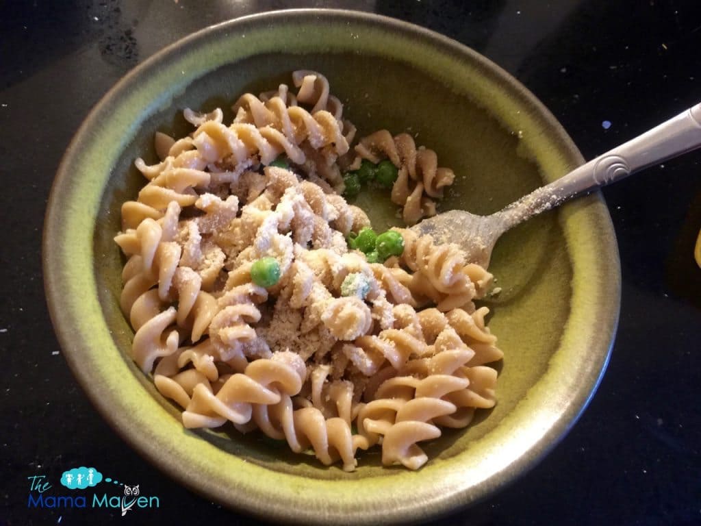 Pasta with Peas and Parmesan | The Mama Maven Blog