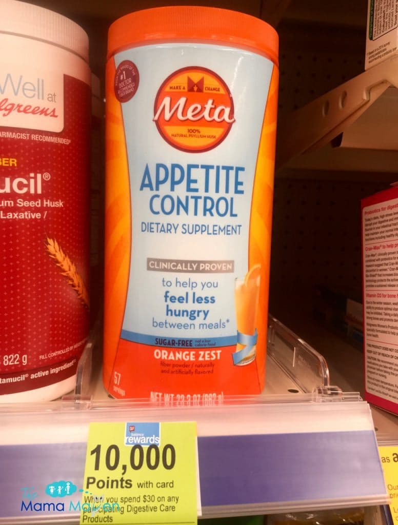 Get Your Hunger Under Control with Meta Appetite Control #AD #IC #metaappetitecontrol @walgreens | The Mama Maven Blog