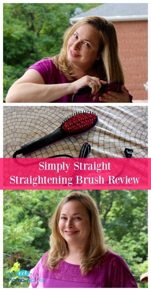 Simply Straight Straightening Brush #AD | The Mama Maven Blog