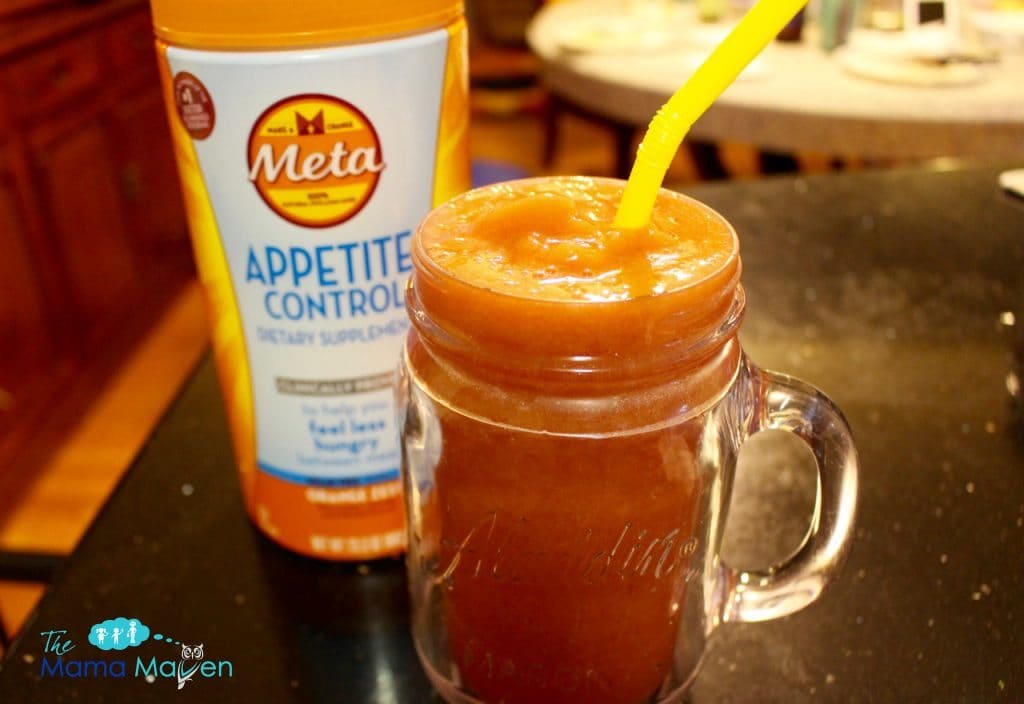Sunrise Smoothie appetite control | Get Your Hunger Under Control with Meta Appetite Control #AD #IC #metaappetitecontrol @walgreens | The Mama Maven Blog