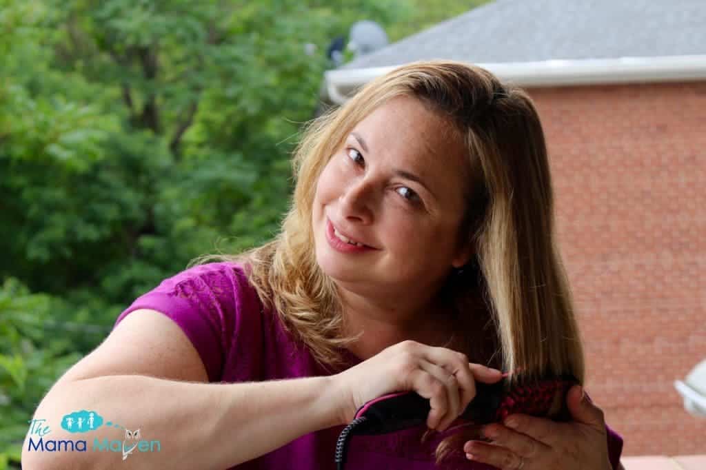 Simply Straight Straightening Brush #AD | The Mama Maven Blog