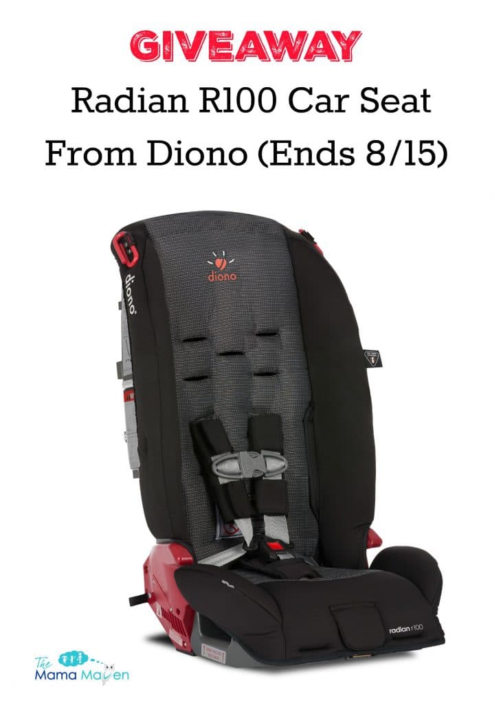 Giveaway: Radian R100 Car Seat From Diono (Ends 8/15) | The Mama Maven Blog