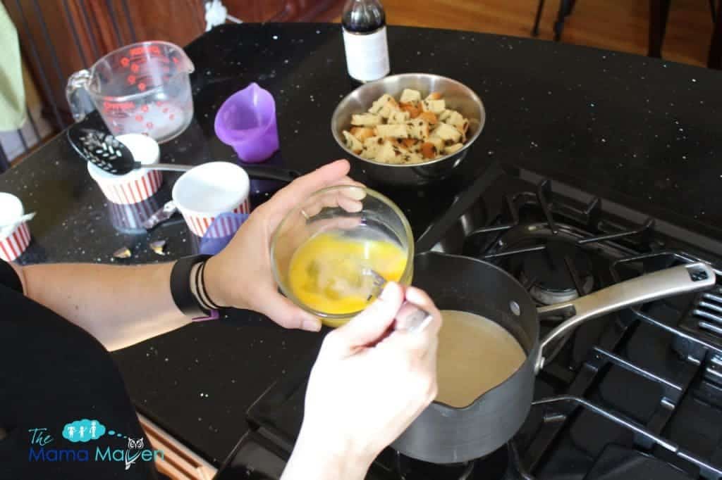 Earl Grey Bread Pudding with Pique Tea Crystals #AD | The Mama Maven Blog