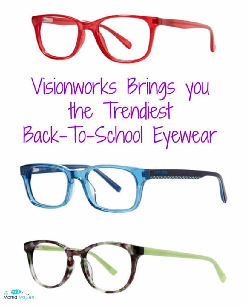 The Trendiest Back-To-School Eyewear from Visionworks #AD | The Mama Maven Blog