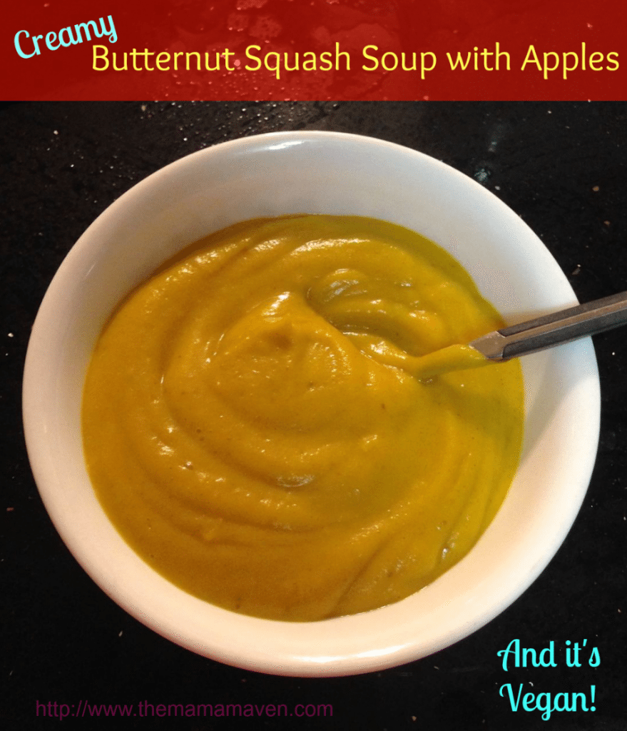 Butternut Squash Soup with Apples Recipe Link 