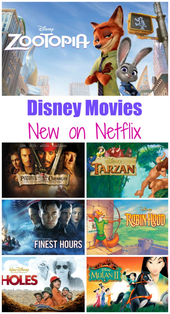 Disney Movies New on Netflix this month | The Mama Maven Blog