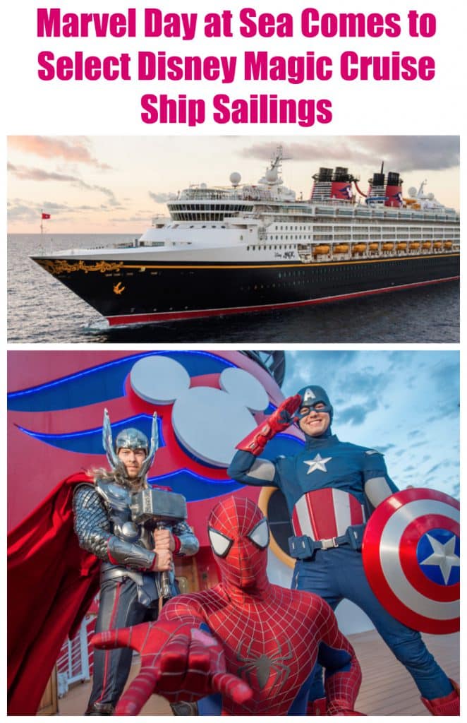 Disney Cruise Line Introduces First-Ever Marvel Day at Sea on Select Disney Magic Sailings | The Mama Maven Blog