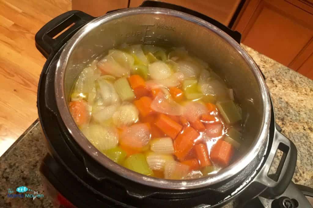 Chicken Soup in the Instant Pot | The Mama Maven Blog