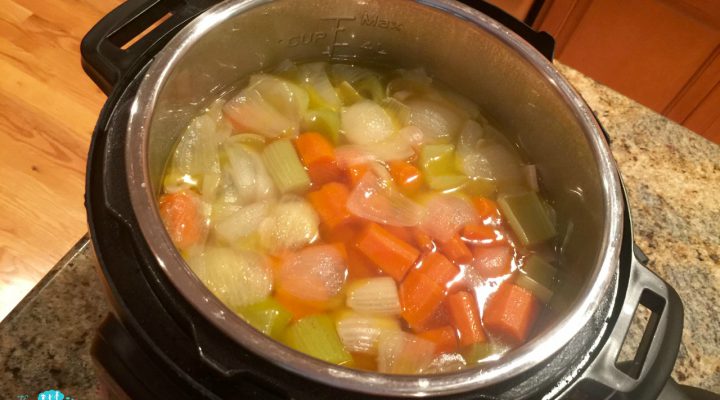 Chicken Soup in the Instant Pot | The Mama Maven Blog