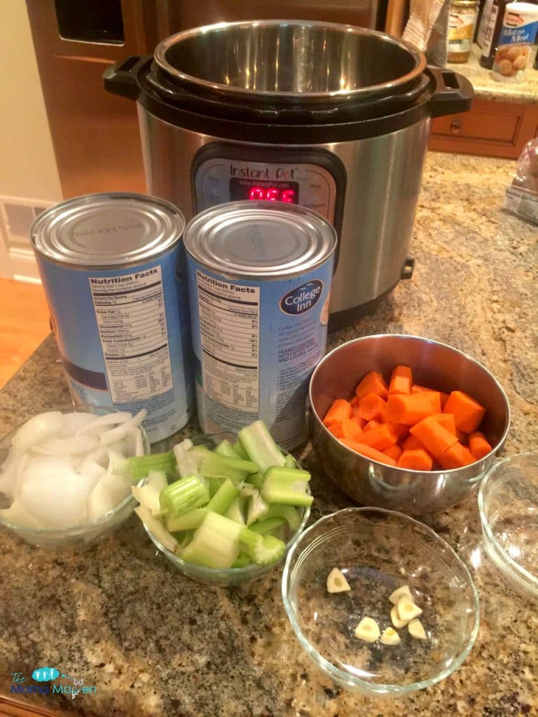 Making Chicken Soup in the Instant Pot | The Mama Maven Blog