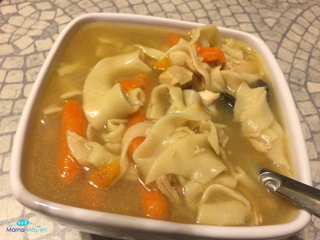 Chicken Soup in the Instant Pot | The Mama Maven Blog