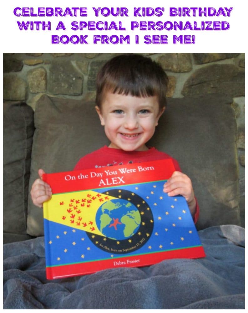 Celebrate Your Kids' Birthday with a Special Personalized Book from I See Me! | The Mama Maven Blog
