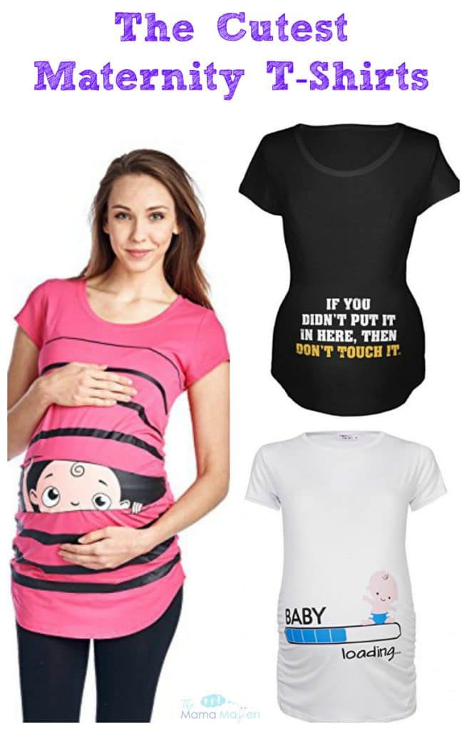 The Cutest Maternity T-Shirts | The Mama Maven Blog