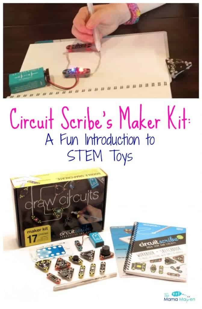 Circuit Scribe's Maker Kit: A Fun Introduction to STEM Toys | The Mama Maven Blog