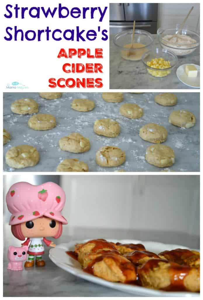 Strawberry Shortcake's Apple Cider Scones Recipe #AD @IamStrawberry @OriginalFunko | The Mama Maven Blog