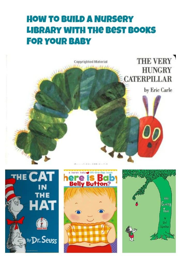 How to build a nursery library with the best books for baby. #affiliate | The Mama Maven Blog