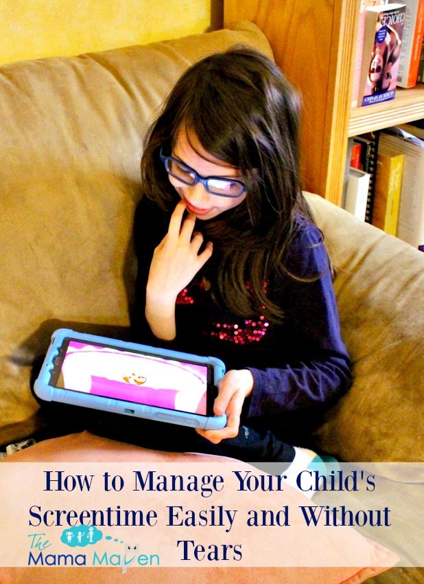 How to Manage Your Child's Screentime Easily and Without Tears #AD | The Mama Maven Blog