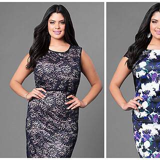Stunning Plus Size Party Dresses Under $100 #AD | The Mama Maven Blog