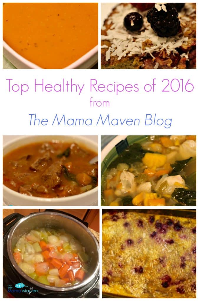 Top Healthy Recipes of 2016 } The Mama Maven Blog