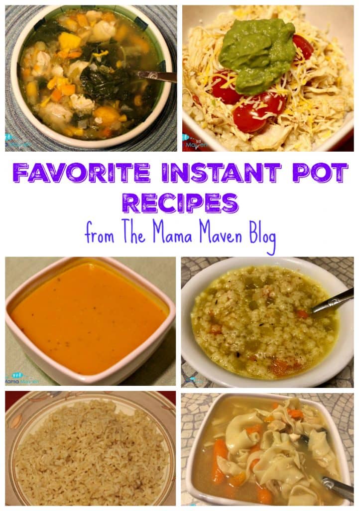 Favorite Instant Pot Recipes | The Mama Maven Blog