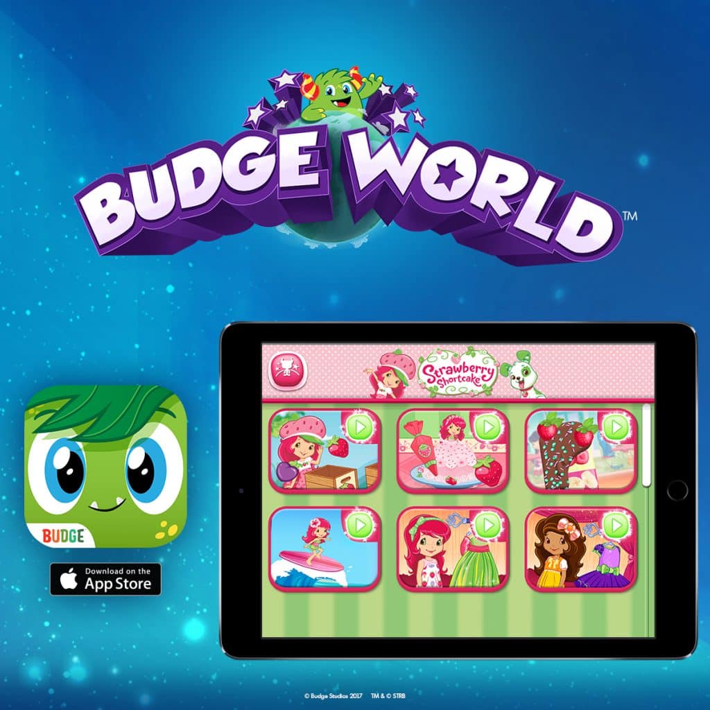 Berry Good News! Strawberry Shortcake Joins Budge World App #AD | The Mama Maven Blog