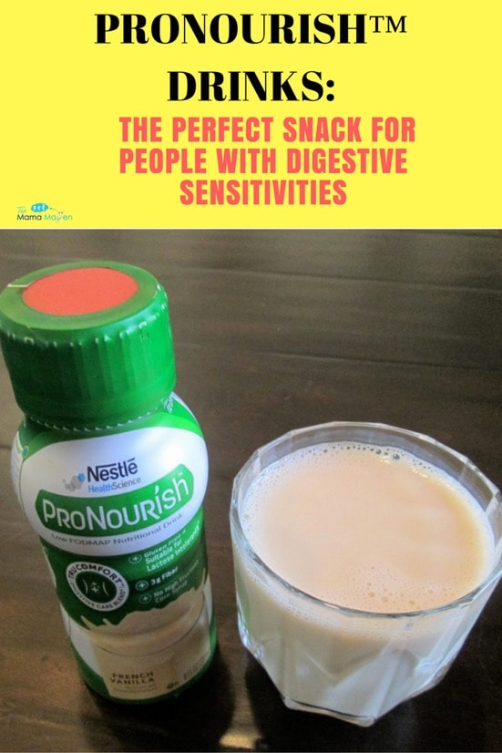 ProNourish™ Drinks: The Perfect Snack For People With Digestive Sensitivities #AD | The Mama Maven Blog
