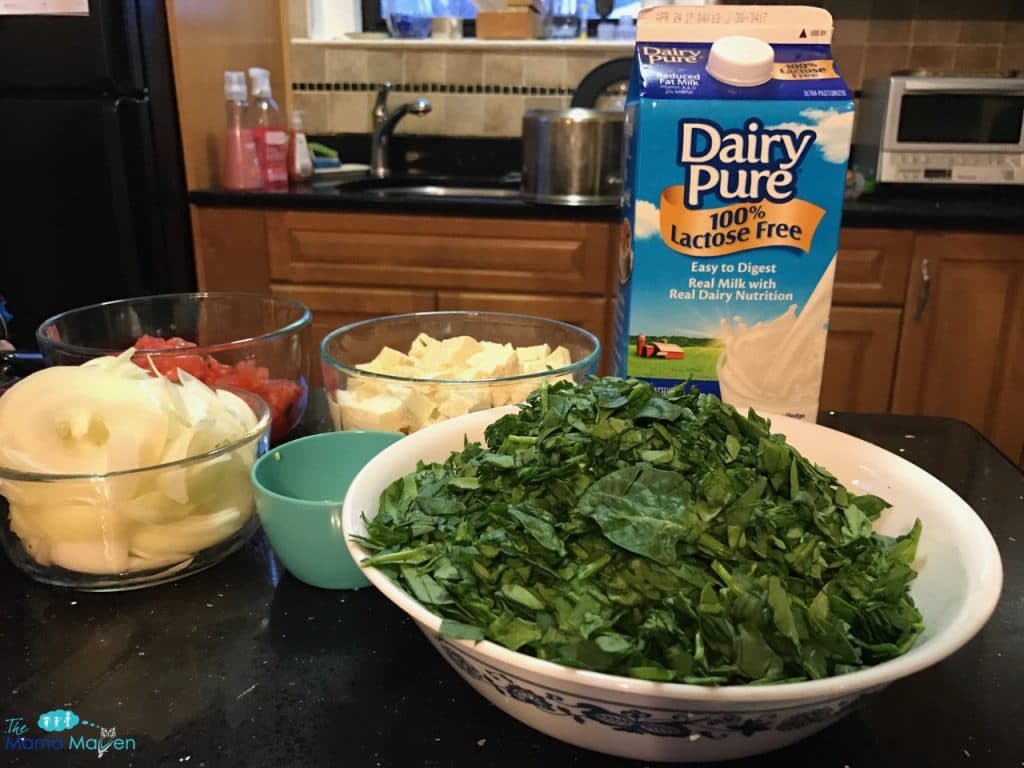Lactose Free Saag Paneer Recipe | The Mama Maven Blog